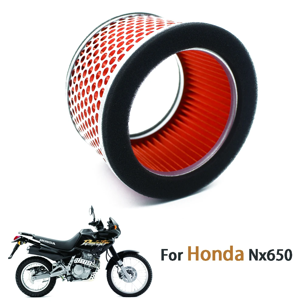 

Pokhaomin Motorcycle Air Firter Intake Cleaner for Honda Nx650 S T V W X Y Dominator Rd08 1995-2000 1996 1997 1998 1999