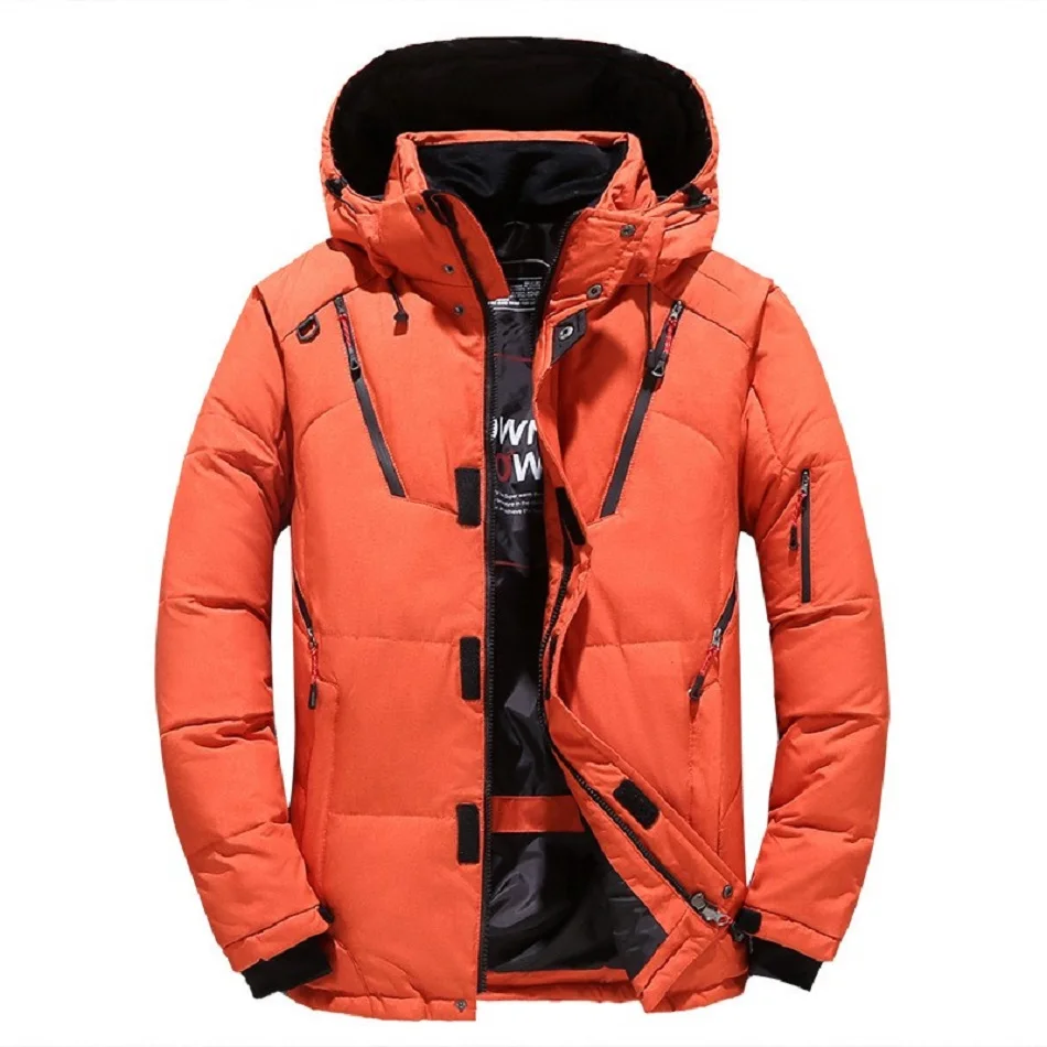 

Fashion Coats Man Winter 2022 New Feather New Big Goose Down Jacket Men's Short Men's Winter Outdoor Thick Winter Coat