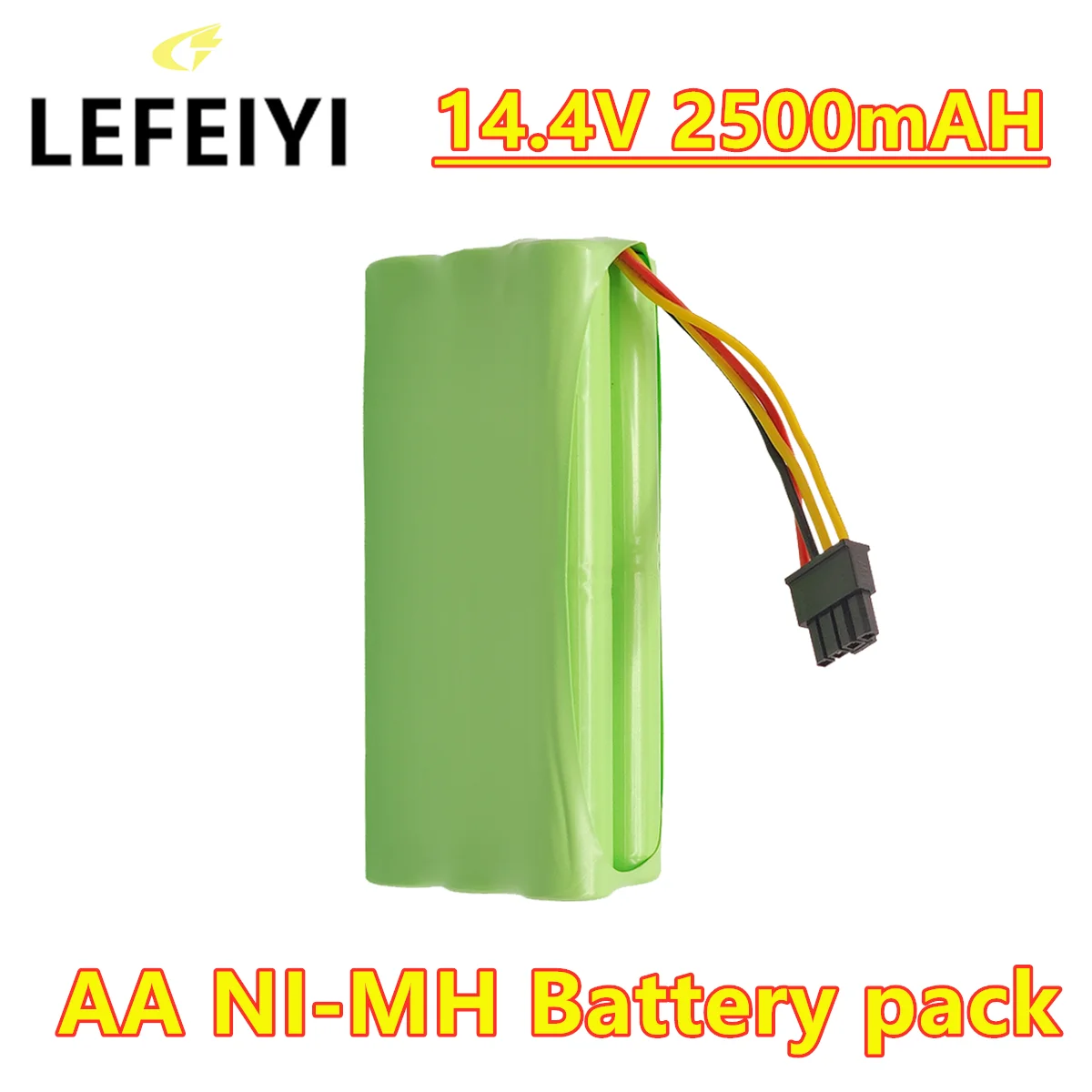 

14,4 в 2500 мАч Ni-MH 14,4 В AA Ni-MH перезаряжаемая батарея для X600 ZN605 ZN606 ZN609 для подметания