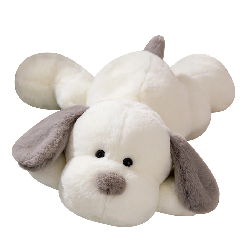 1PC Furry Shiba Inu & Husky Plush Doll Lying Dog Stuffed Soft Animal Pillow Cushion Baby Appease Soft Toys Kids Xmas Gifts