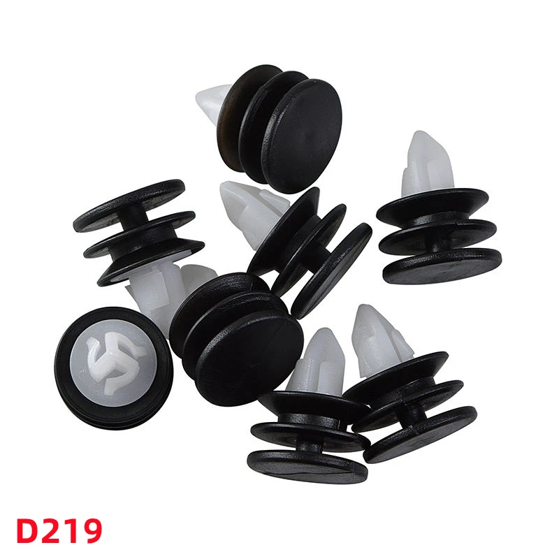 

100Pcs Auto Door Trim Clip Fixing Fastener Car Interior Door Trim Panel Clip Rivet D219