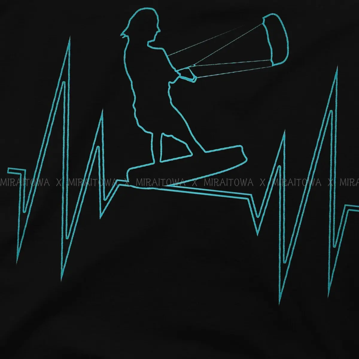 Футболка для кайтсерфинга с круглым вырезом ткань Классическая футболка мужские