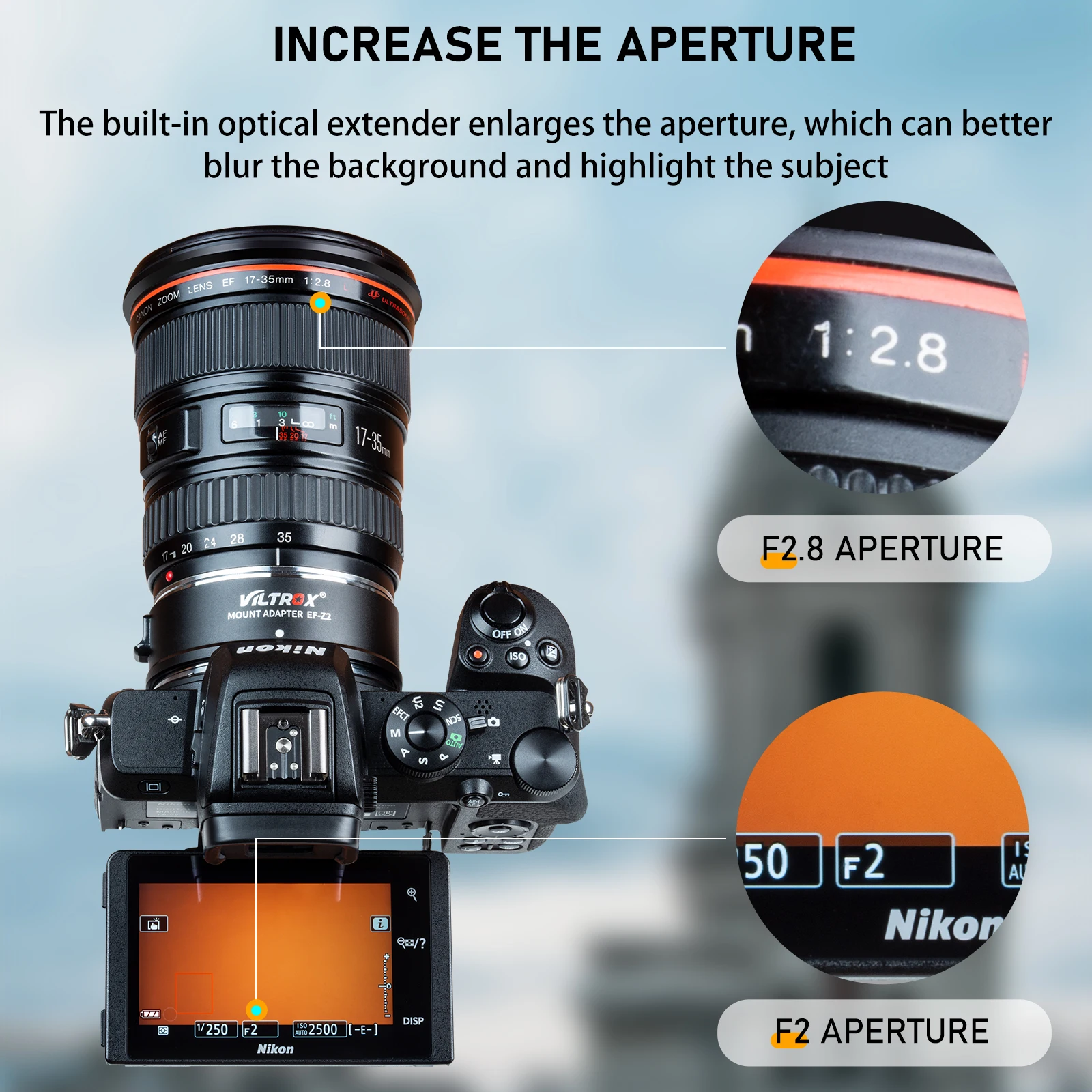 Адаптер для объектива Viltrox