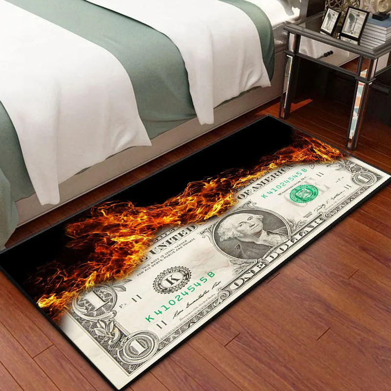 Доллары Monry HD-Рисунок 3D коврики с принтом для гостиной спальни Придверные ванной