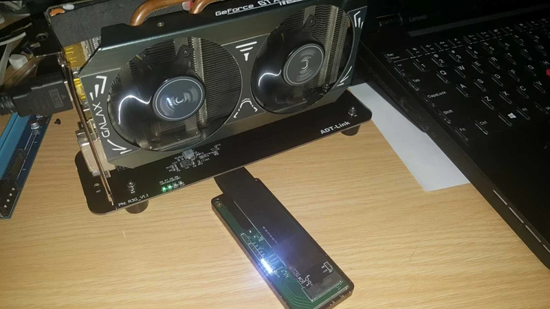 PCIe x16 к TB3 Удлинительный кабель eGPU внешняя плата адаптера TB 3 док-станция для
