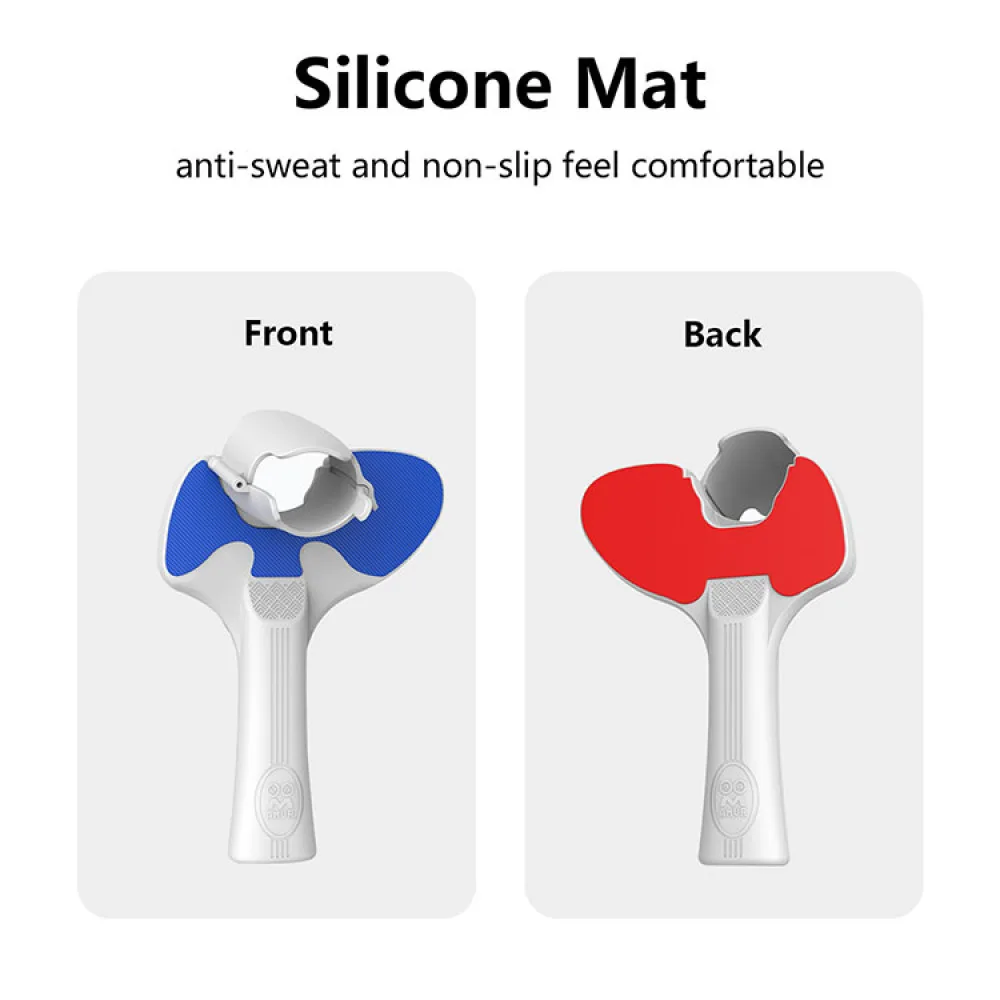 Для PICO4 VR рукоятка для ракетки настольного тенниса ABS Силиконовая защита