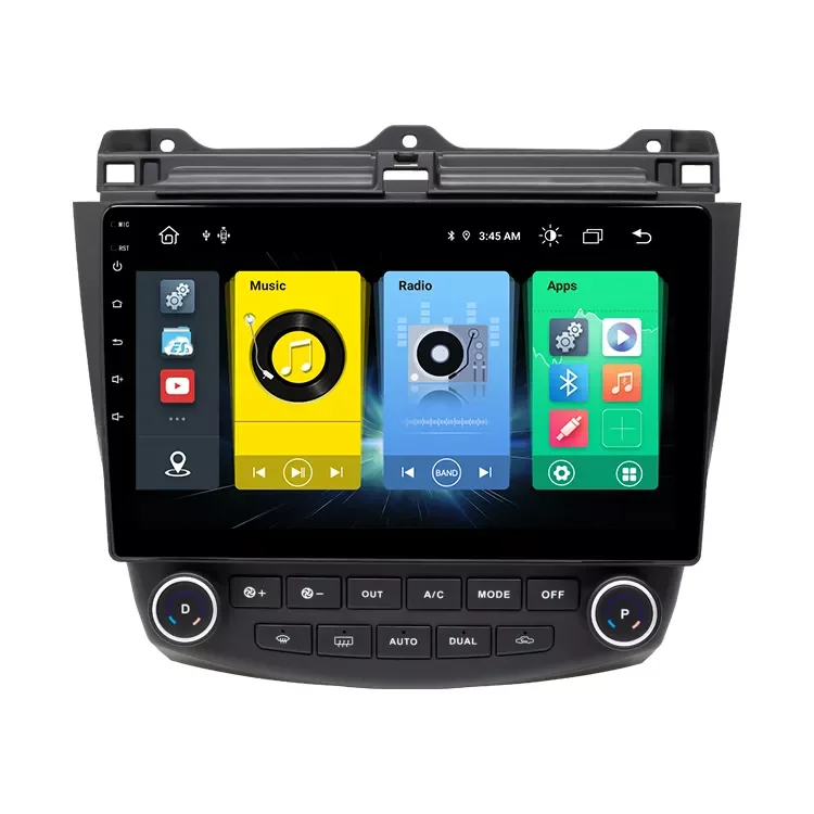 Hot Sale Android 10 inch 2 din Android Auto Radio Car Multimedia GPS for Honda Accord 2003-2008 enlarge
