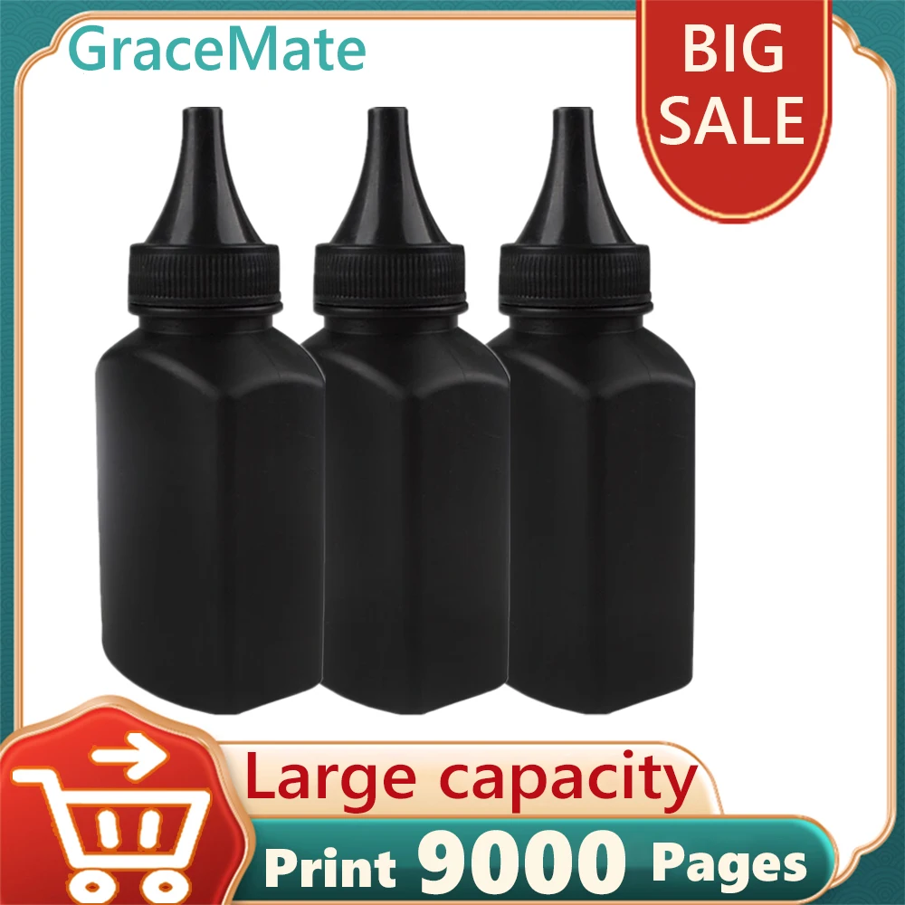 

GraceMate TN2460 TN2480 Black Toner Powder Compatible for Brother HL2375 DCP-L2550DW MFCL2715 MFC2750DW Printer