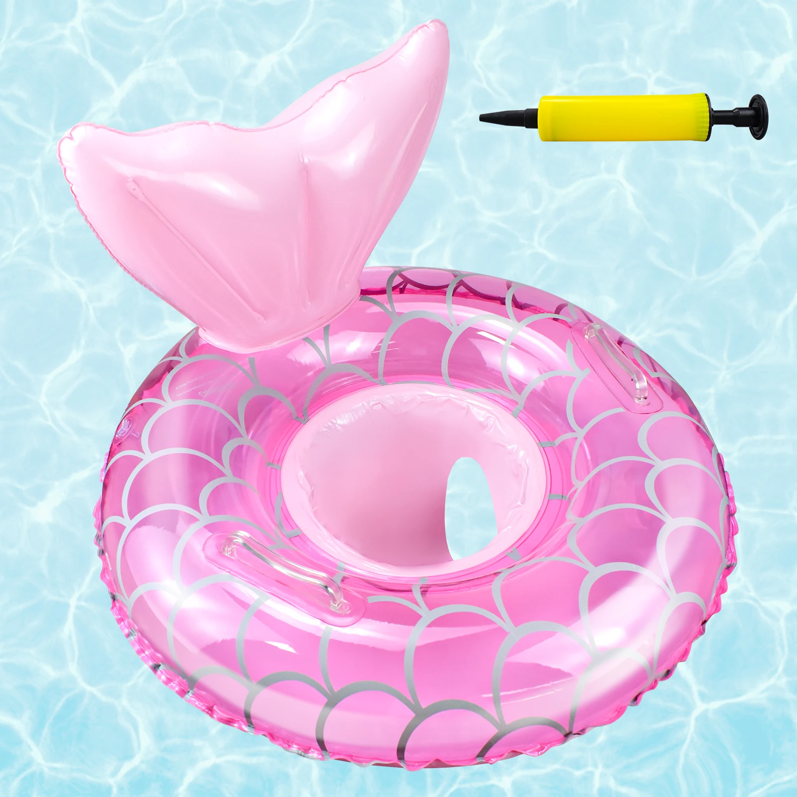 

Новинка лета 2022, кольцо для плавательного сиденья русалки, для девочек, для пляжа, водного бассейна, развлекательные надувные игрушки