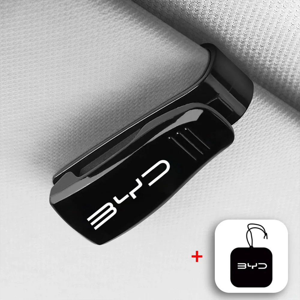 

Автомобильный солнцезащитный козырек, коробка для очков, зажим для солнцезащитных очков для BYD Atto 3 Yuan Plus Song Plus Seal Seagull Dolphin Sealion Shark Han Tang