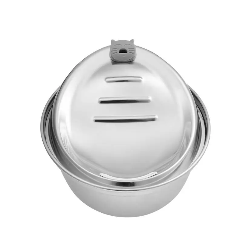 

Фонтаны для домашних животных, дозатор воды из нержавеющей стали для кошек, для собак