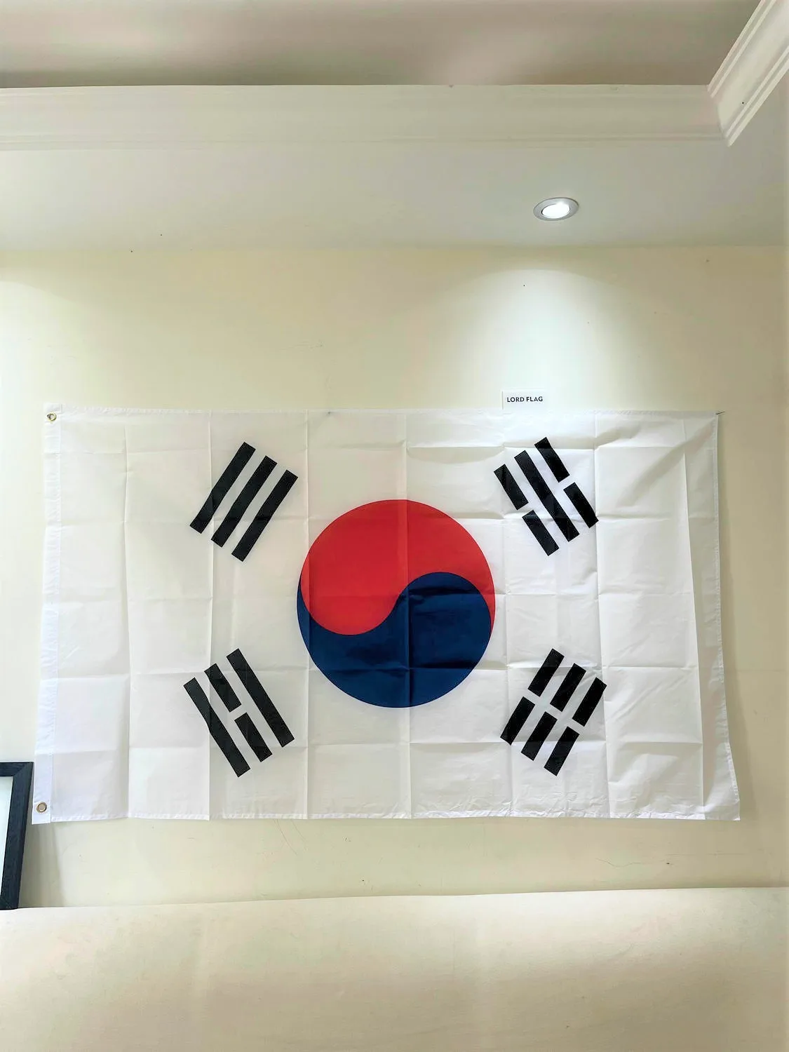 

Free shipping 90 x150cm South Korea Korean Flag Banner kr Flags High Quality Polyester Fabrics