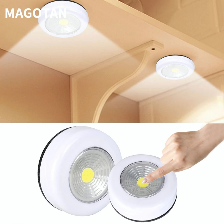 

COB LED Led Light for Bedroom Closet Under Cabinet Light Lights Room Cabinets The Kitchen Furniture Night Living Indoor Lighting