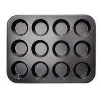 12 holes cake cupcake mold household baking mold kitchen muffin molds muffin pan
