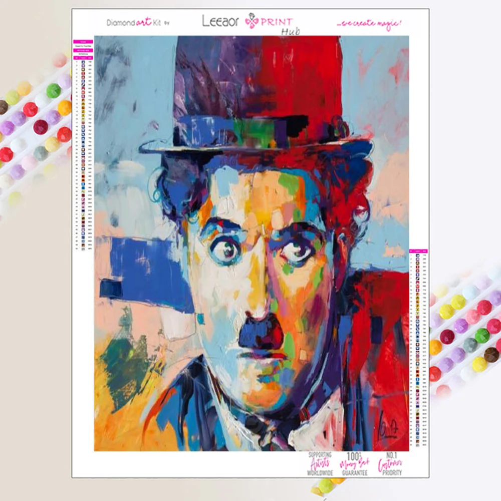 

5D Diamond Painting Rhinestone Mosaic DIY Diamond Embroidery Cross Stitch Set Poster Classic HD Movie Star Poster Decoration