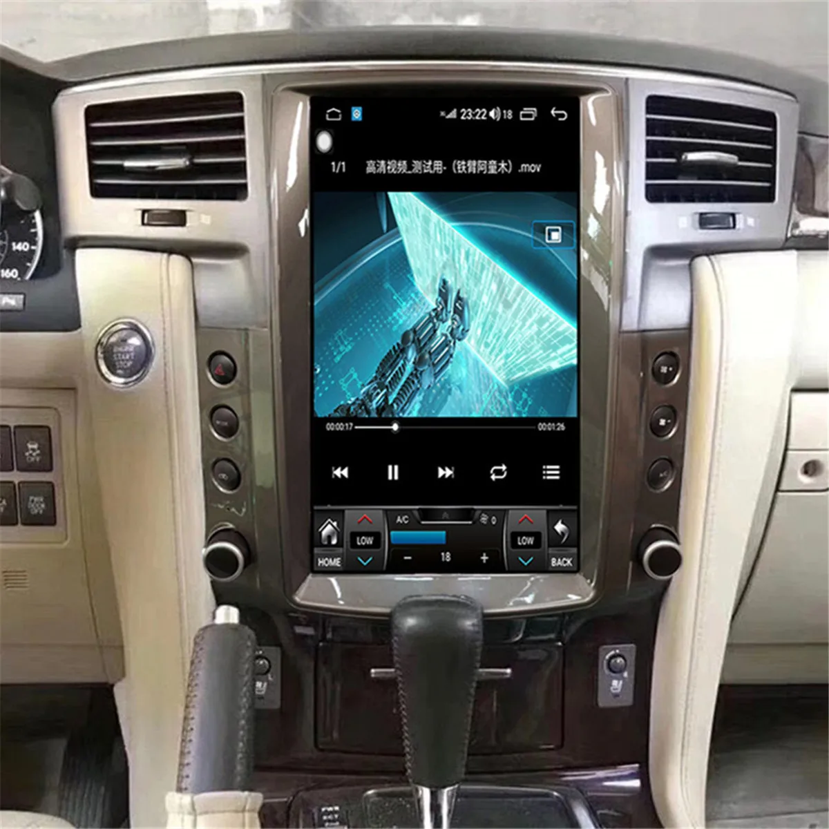 Android 12 для Lexus LX570 2007 2008 2009 автомобильное радио WIFI беспроводной Carplay автомобильный