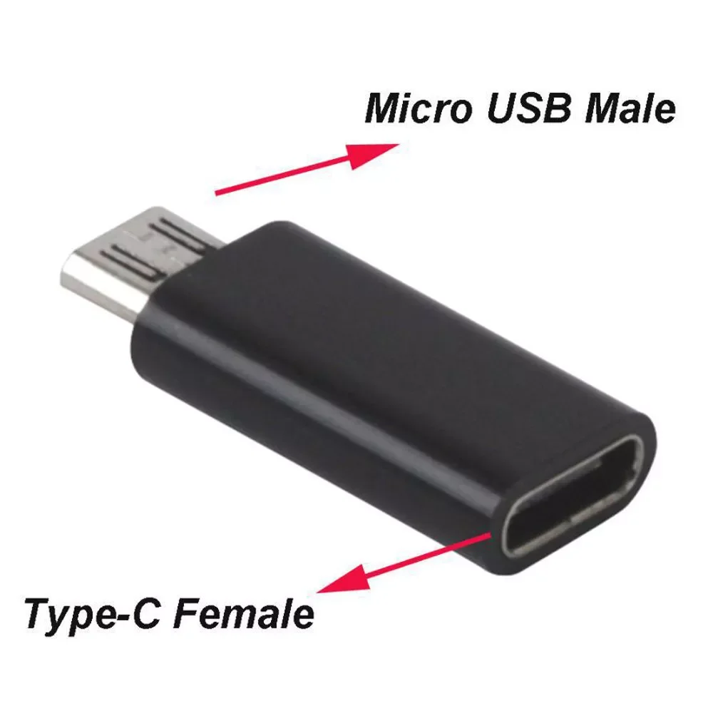 

Переходник с Type-C «папа» на Micro USB 2,0 «мама» USB 3,1
