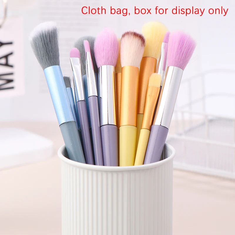 13 шт. набор мягких пушистых кистей для макияжа косметики тональный крем румяна