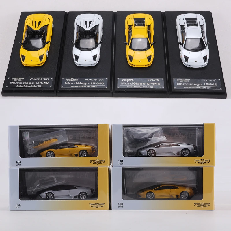 Фото PK 1:64 Murciélago LP640 Кабриолетный/жесткий спортивный автомобиль из сплава Модель автомобиля №3