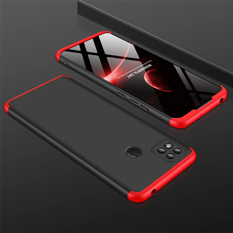 

GKK Full Protection Matte hard Case for Xiaomi Mi POCO C3 F2 Pro Redmi 9 9A 9C Case Fashion Shockproof Cover for Redmi 9 9A 9C