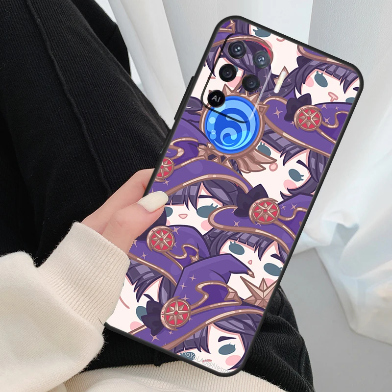 Ударная игра Genshin для OPPO Find X3 X5 Pro A5 A9 A31 A53 A15 A16 A52 A72 A83 A91 A93 A94 A54 A74 A53S