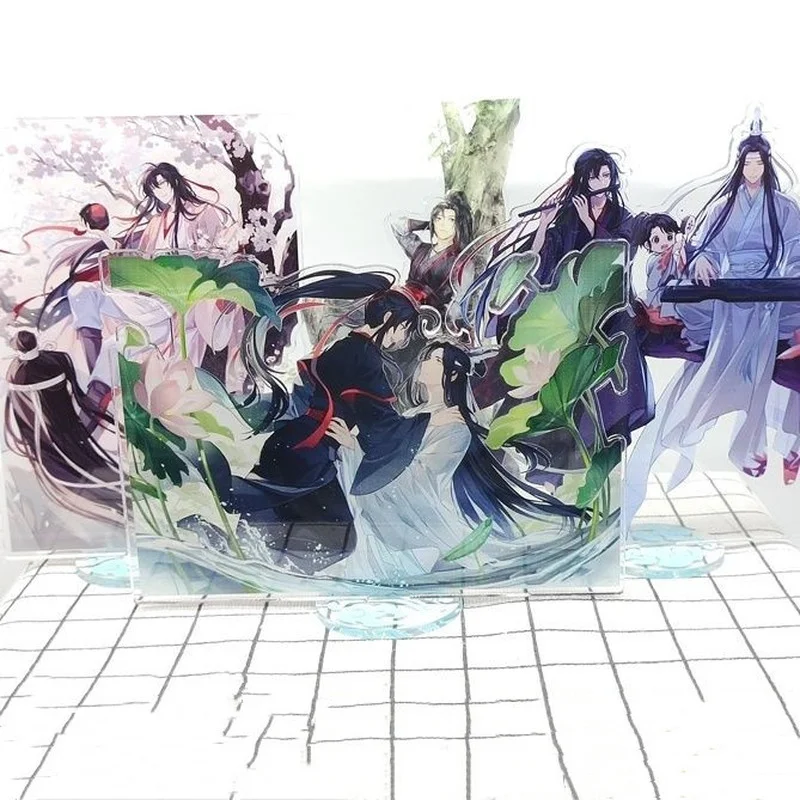 

Grandmaster of Demonic Toy Figures Acrylic Stand lan wangji Anime Action Figure Ornament model Accessories mo dao zu shi gift