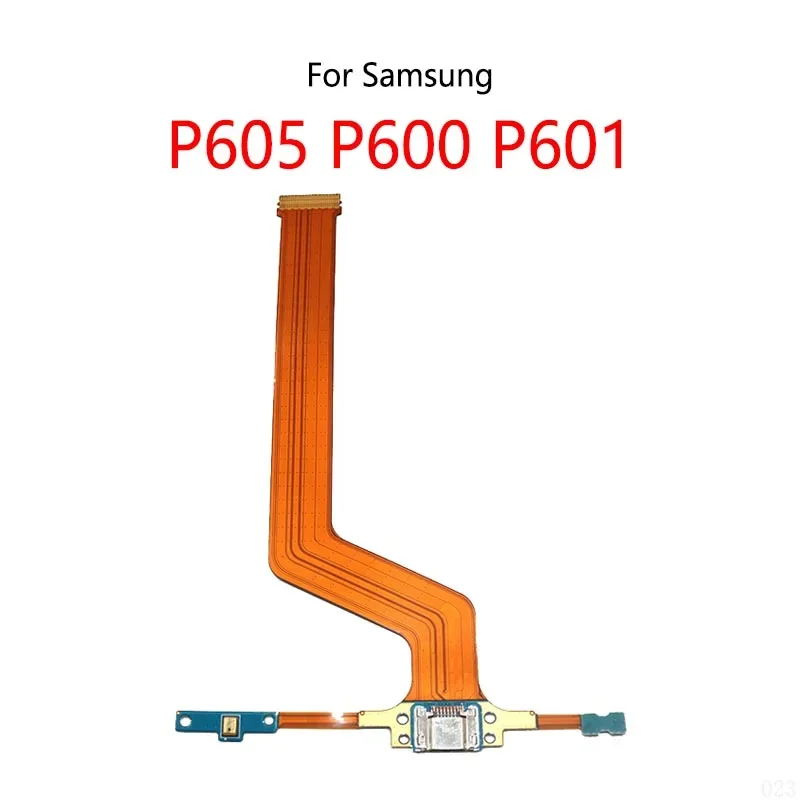 Фото USB-разъем для зарядки (док-станция) для Samsung Galaxy Note 10.1 дюйма P605 P600 P601 SM-P605, гибкий кабель для зарядки (разъем-гнездо) №4