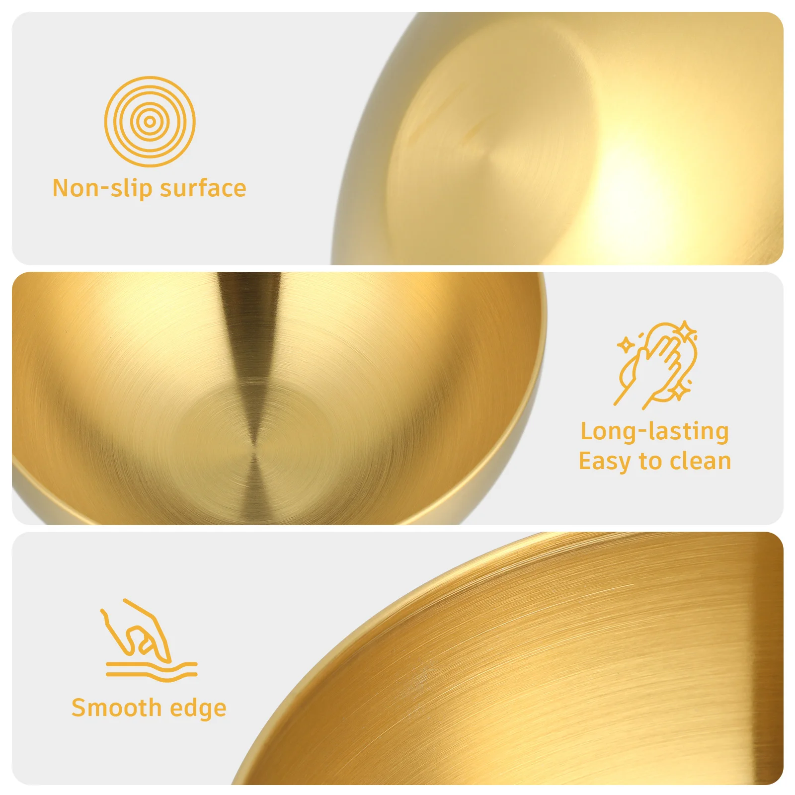 2 шт. салатница из нержавеющей стали кухонный гаджет контейнер для еды домашняя