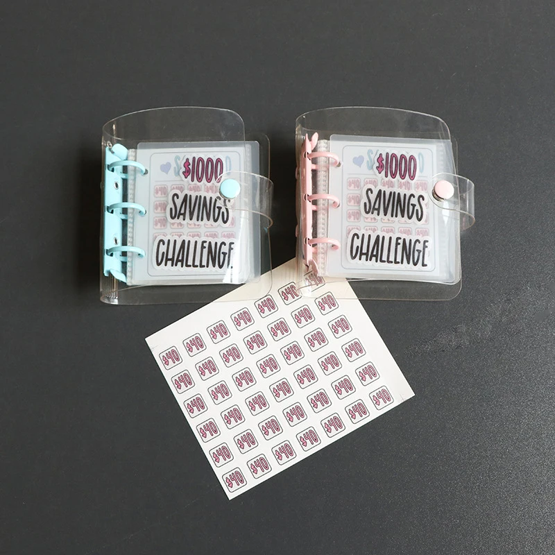 ПВХ $1000 экономия денег вызов Связывание мини-Бюджет связывающий