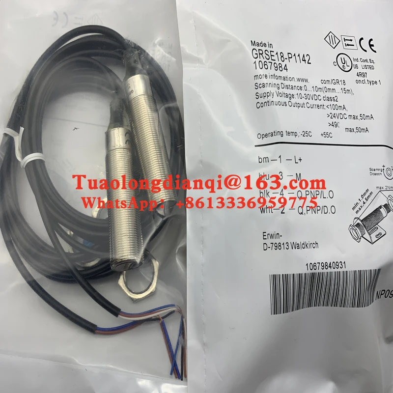 Фотоэлемент GRSE18-N1142 100% новый оригинальный фотоэлектрический датчик