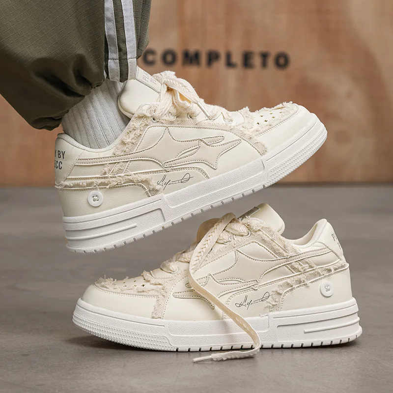 

Women Sneakers Lace Up Female Platform Walking Shoes Y2K White Comfortable Vulcanized Shoes Women Casual Sports Shoe For Female