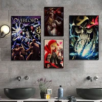 overlord art poster for living room bar decoration posters wall stickers