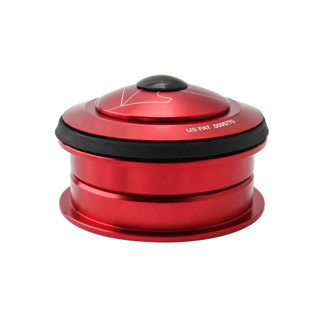 

44MM Bike Headset Professional Headsets Bearings Wear-resistant Aluminum Alloy Cycling Accessories for Mountain Bikes Black