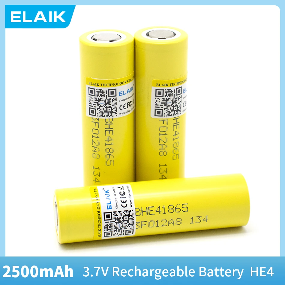 Литий-ионный аккумулятор HE4 2500 мАч 1-20 шт