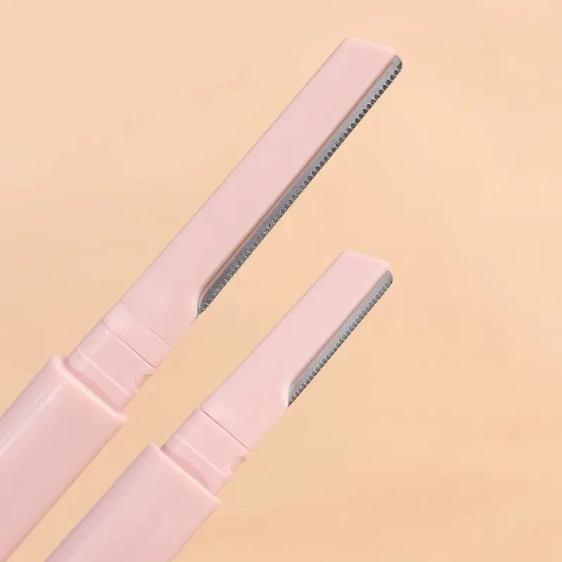 Безболезненный триммер для бровей безопасный портативный против царапин резак