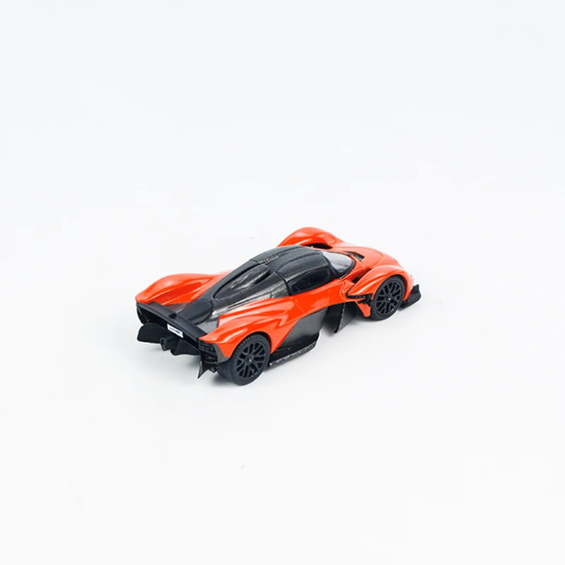 Фото Модель автомобиля из сплава MINIGT 1:64 Maximum, литой спортивный автомобиль Valkyrie # 678 Оранжевый №5