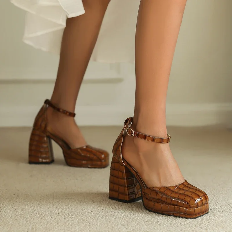 Туфли больших размеров из микрофибры с каменным зерном суперматериал туфли на