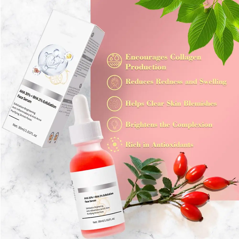 

Skincare Mandelic Acid Face Serum Blackhead Removal Anti Pores Nourishing Repairing Smoothing Skin For Women Men E8Z3