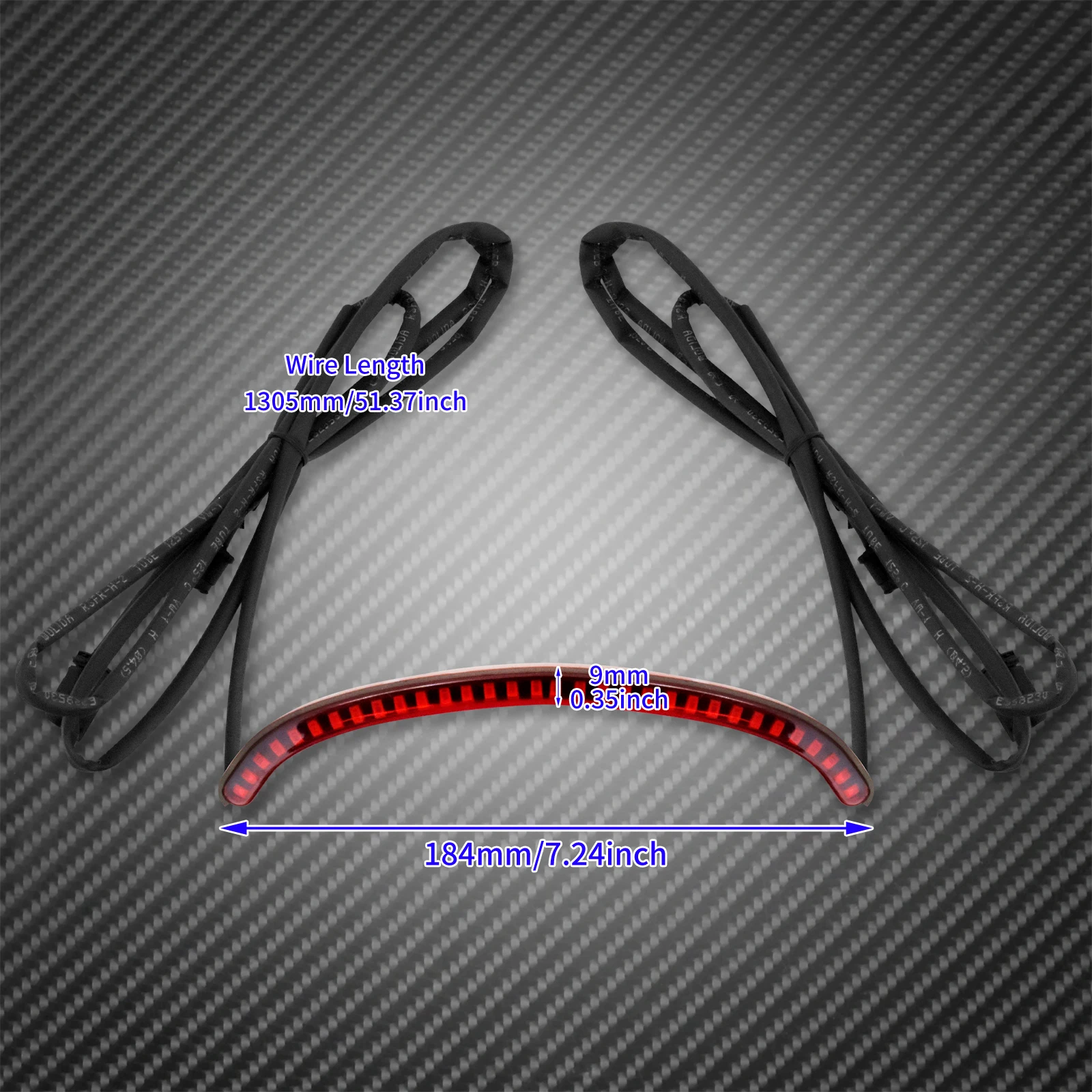 Светодиодный задний фонарь сигнала поворота мотоцикла для Harley Softail Standard Slim Heritage