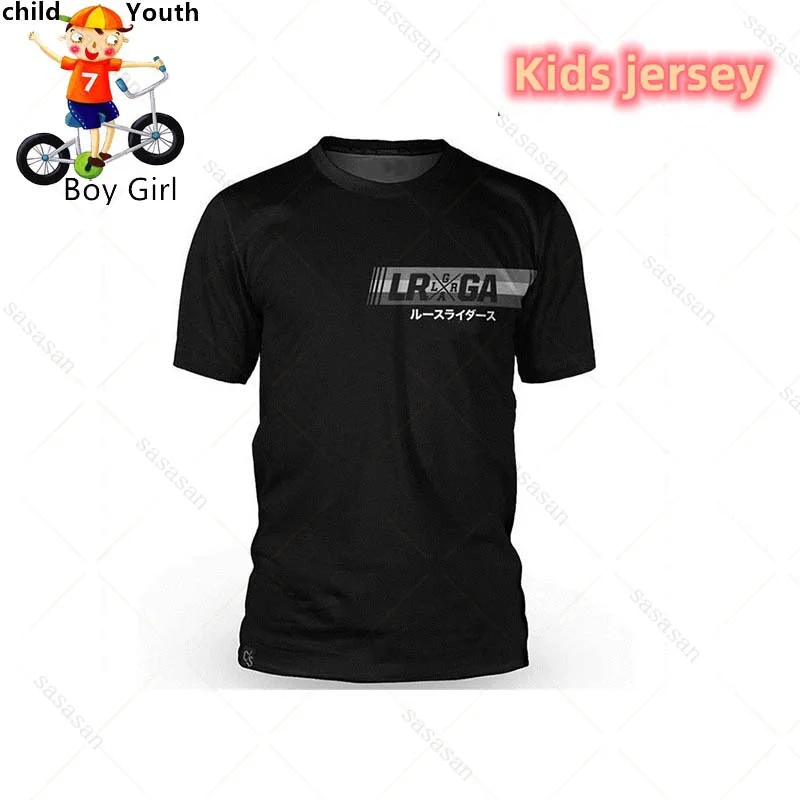 

2022 Kids Downhill Jerseys Loose Riders Mountain Bike MTB Shirts Off-Road DH Motorcycle Jerseys bmx Youth Sportswear