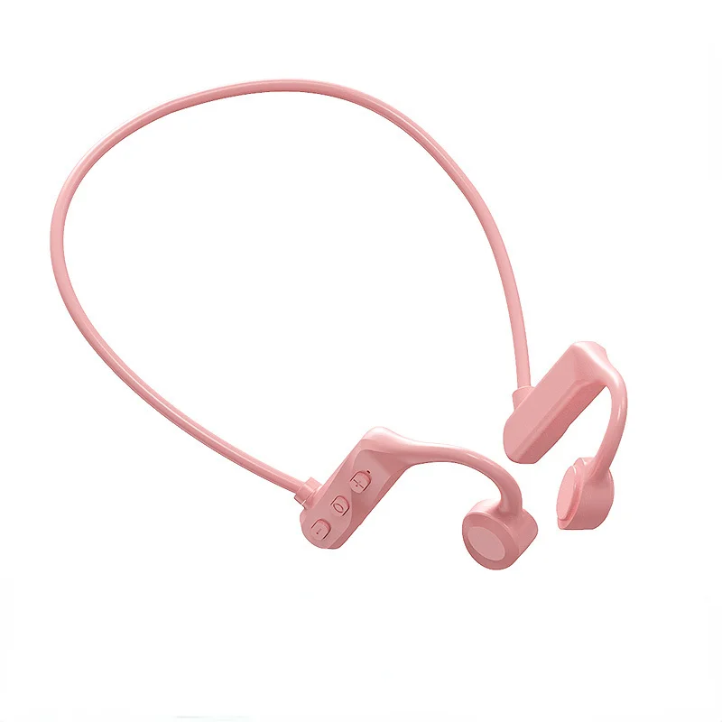 

Bluetooth 5.2 Air Conduction Earphones Wireless Sports Waterproof Headphones Non-ear Stereo Open Riding Hook Headset With Mic