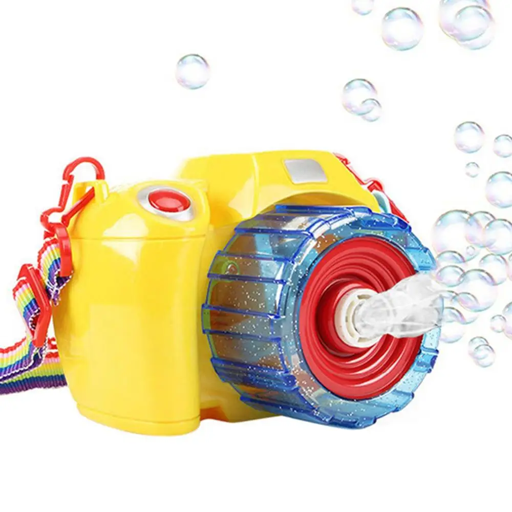 

Toys for Kids Automatic Electric Light Music Toys Camera Soap Bubble Machine Summer Outdoor Children Toys Bubbel
