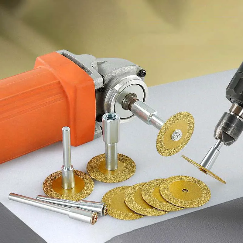 

Double Sided Diamond Cutting Discs Super Thin Cutting Wheel for cutting glass tile Gemstone Polishing Carving Dremel Rotary Tool