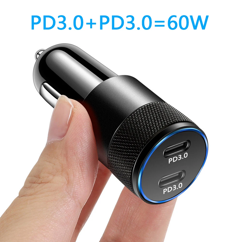 Quick charge QC3.0 Type C PD USB Charger 60W GaN for Macbook tablet Fast Charging For iPhone 12 Pro Max 11 Mini 8 Plus |
