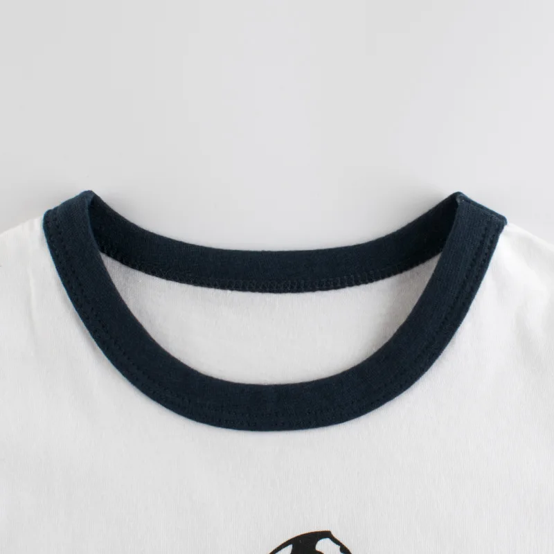 Детская летняя футболка с коротким рукавом и принтом динозавра |