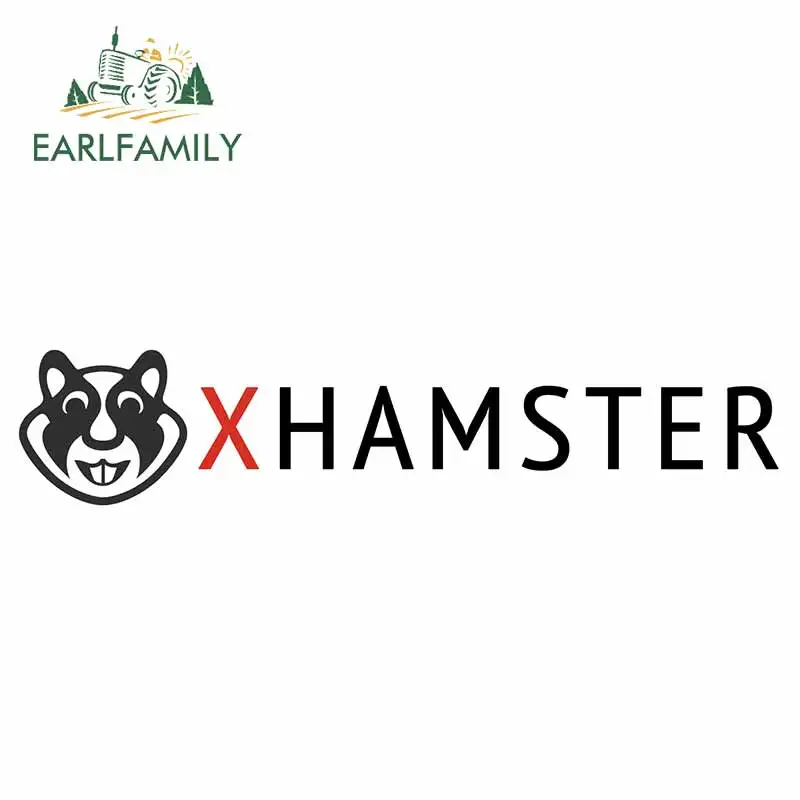 

EARLFAMILY 13 см x 3 см для xхомяка, забавный сайт, автомобильные наклейки и наклейки, водонепроницаемая автомобильная пленка, «сделай сам», бампер, мотоциклетная наклейка