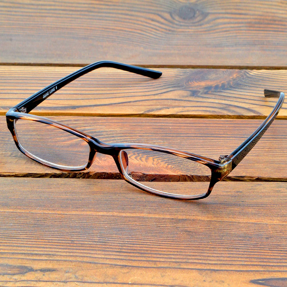 

Ультратонкие прямоугольные леопардовые ретро очки ручной работы Многослойные модные очки для чтения от + 0,75 до + 4