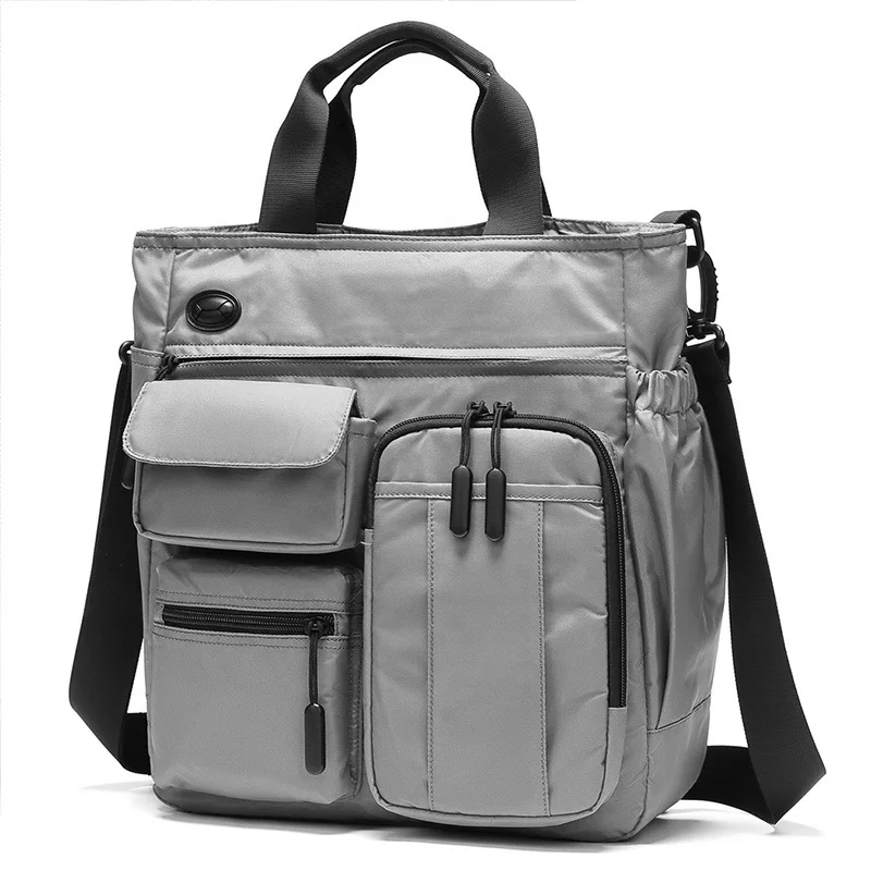 

REJS Business Briefcase Casual 15.6 Inch Laptop Bag Travel Men Handbag Shoulder Bag thin Crossbody Multifunction Messenger Bag