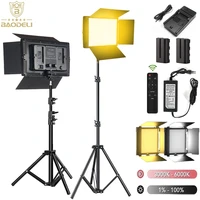 led photo studio light for youbute game live video lighting on camera portable video recording 50w photography panel lamp f550