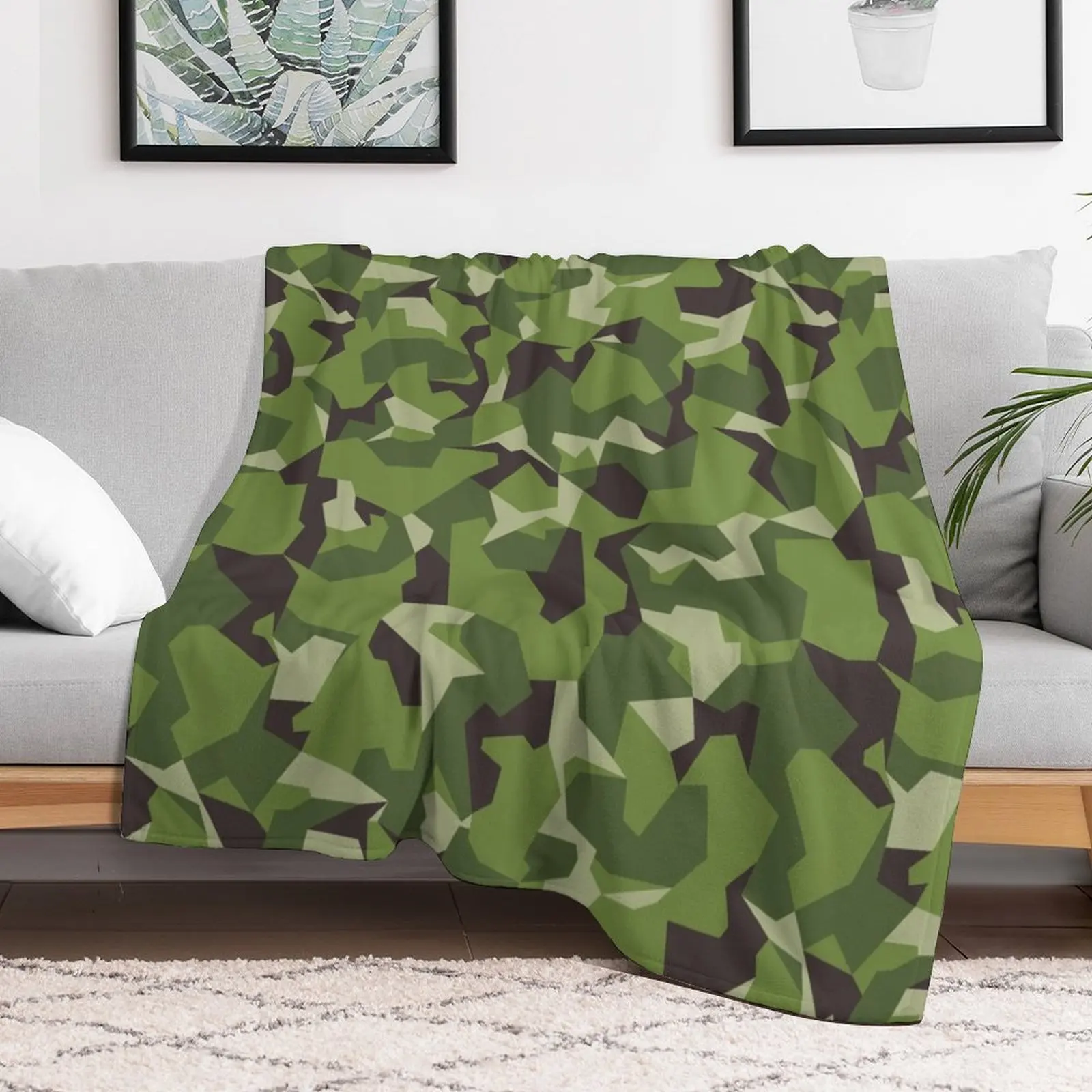 M90 Splinter Камуфляжный узор теплое пляжное декоративное покрывало